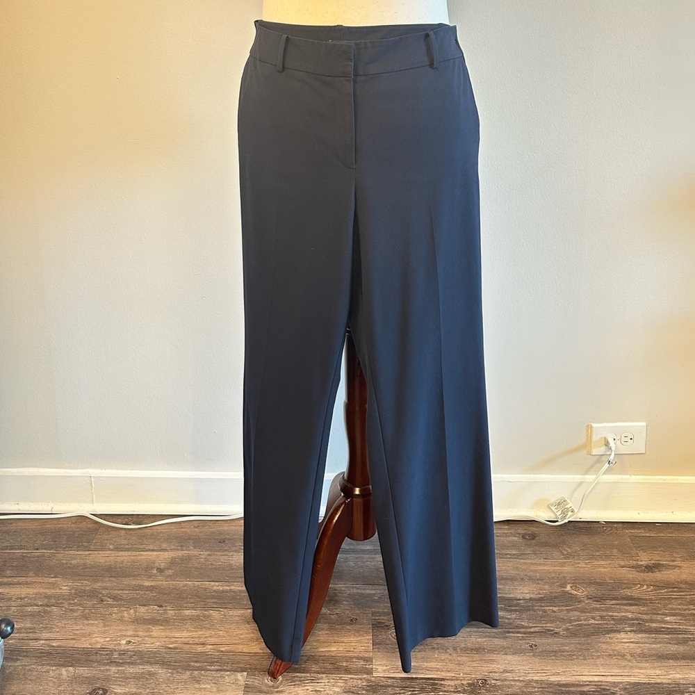 Ann Taylor Factory Classic Navy Trousers
